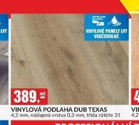 VINYLOVA PODLAHA DUB TEXAS