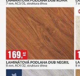 LAMINATOVA PODLAHA DUB NEGRIL