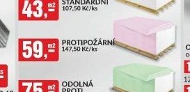 SÁDROKARTONOVÉ DESKY PROTIPOŽÁRNÍ