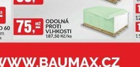 SÁDROKARTONOVÉ DESKY ODOLNÁ PROTI VLHKOSTI