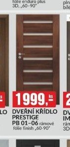 DVEŘNÍ KŘÍDLO PRESTIGE PB 01-06