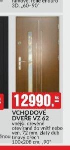 VCHODOVÉ DVEŘE VZ 62