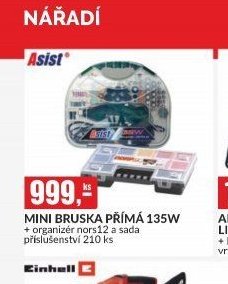 MINI BRUSKA PŘÍMÁ 135W