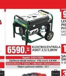 ELEKTROCENTRÁLA ASIST 2,5/2,8KW