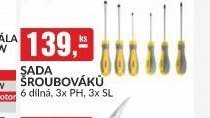 SADA ŠROUBOVÁKŮ