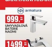 UMYVADLOVÁ BATERIE NAOMI