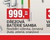 DŘEZOVÁ BATERIE SAMBA