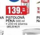 PISTOLOVÁ PĚNA