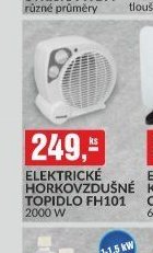 ELEKTRICKÉ HORKOVZDUŠNÉ TOPIDLO FH101