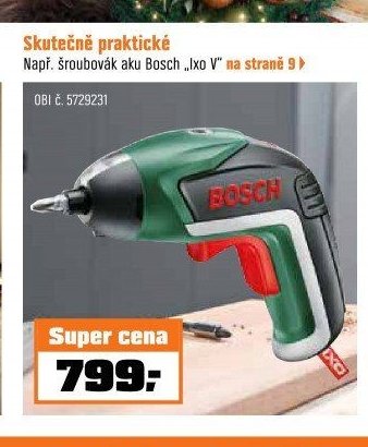 Aku šroubovák Bosch „Ixo V“