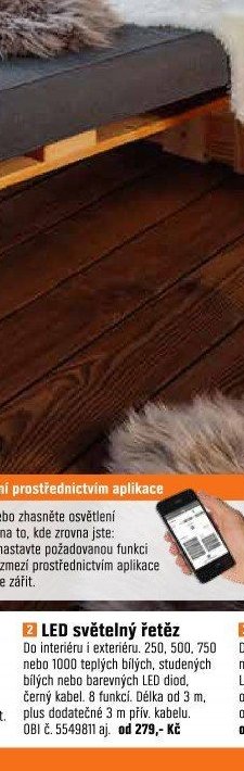 LED světelný řetěz
