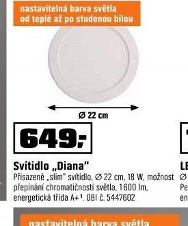 Svítidlo „Diana