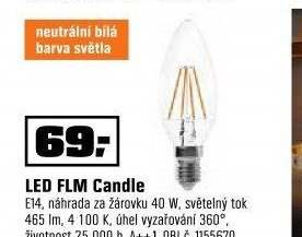 LED FLM Candle
