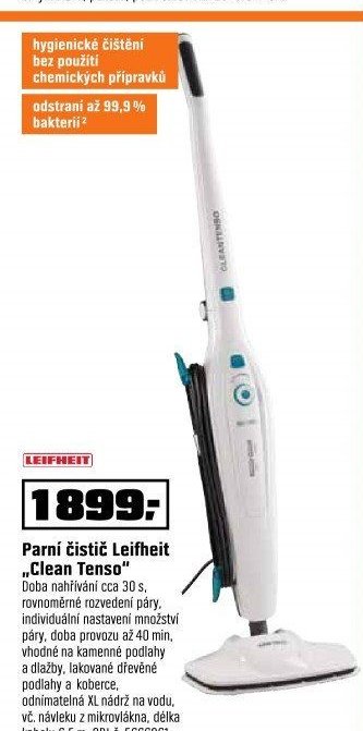 Parní čistič Leifheit „Clean Tenso“