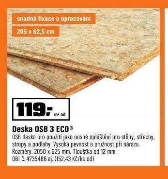 Deska OSB 3 ECO 3