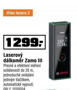 Laserový dálkoměr Zamo Bosch