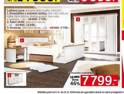 Ložnice Luca