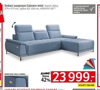 Sedací souprava Calvaro mini