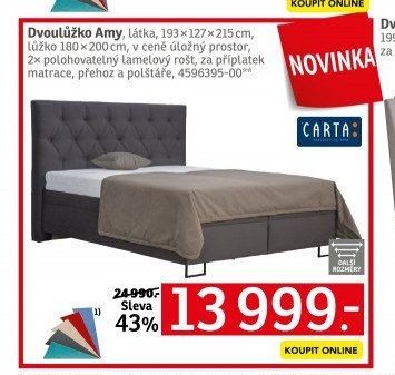 Dvoulůžko Amy