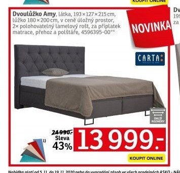 Dvoulůžko Amy