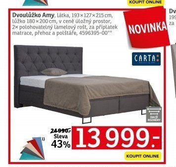 Dvoulůžko Amy