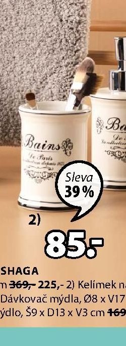 Kelímek na kartáčky FORSHAGA