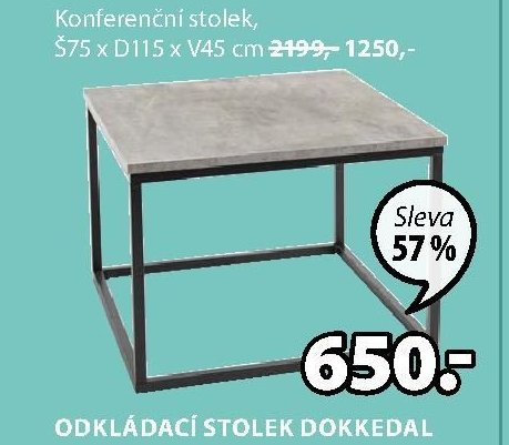 Odkládací stolek DOKKEDAL