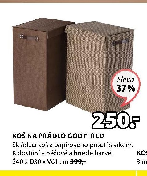 KOŠ NA PRÁDLO GODTFRED