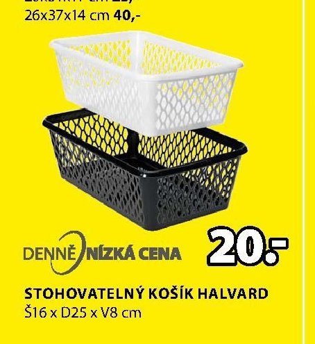 STOHOVATELNÝ KOŠÍK HALVARD