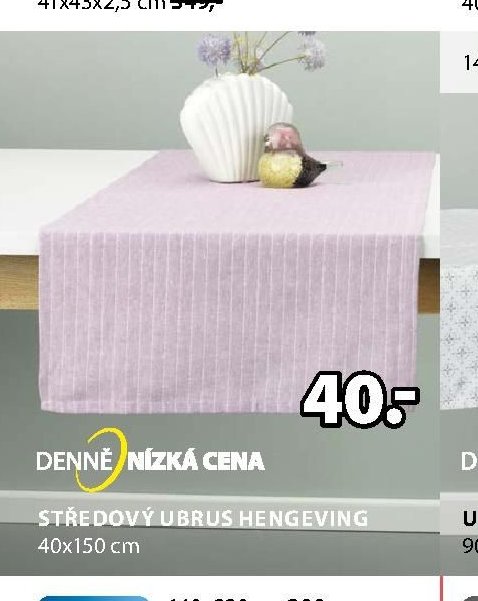 STŘEDOVÝ UBRUS HENGEVING