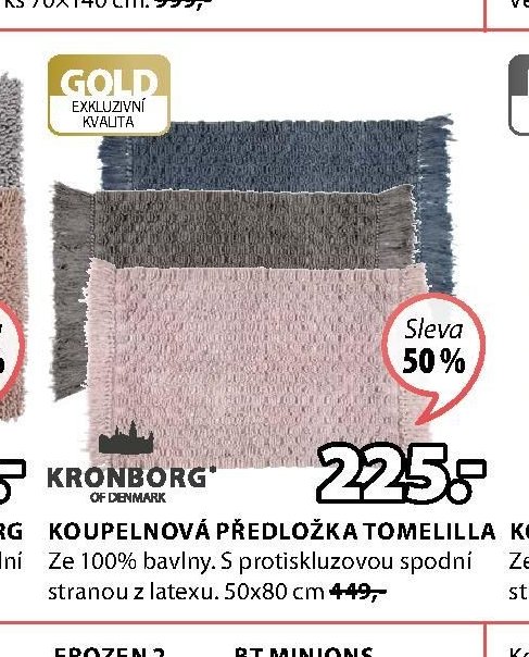 Koupelnová předložka TOMELILLA