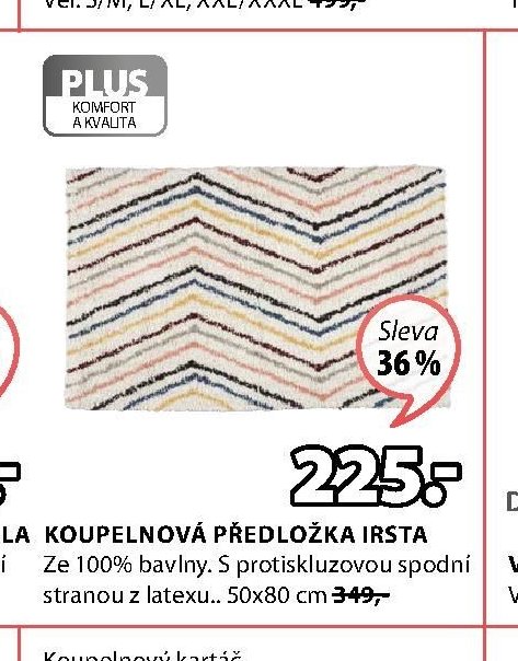 Koupelnová předložka IRSTA