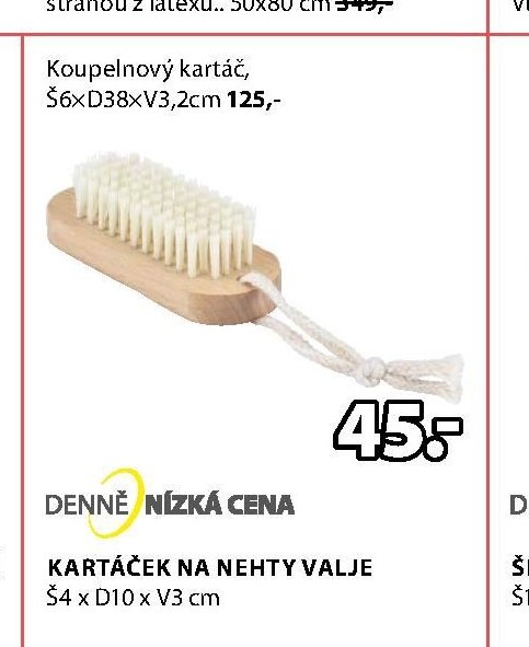 Koupelnový kartáč