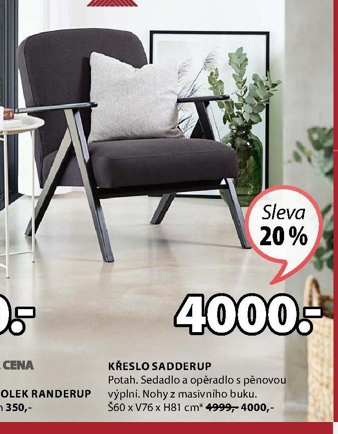 KŘESLO SADDERUP