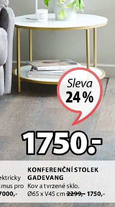 KONFERENČNÍ STOLEK GADEVANG