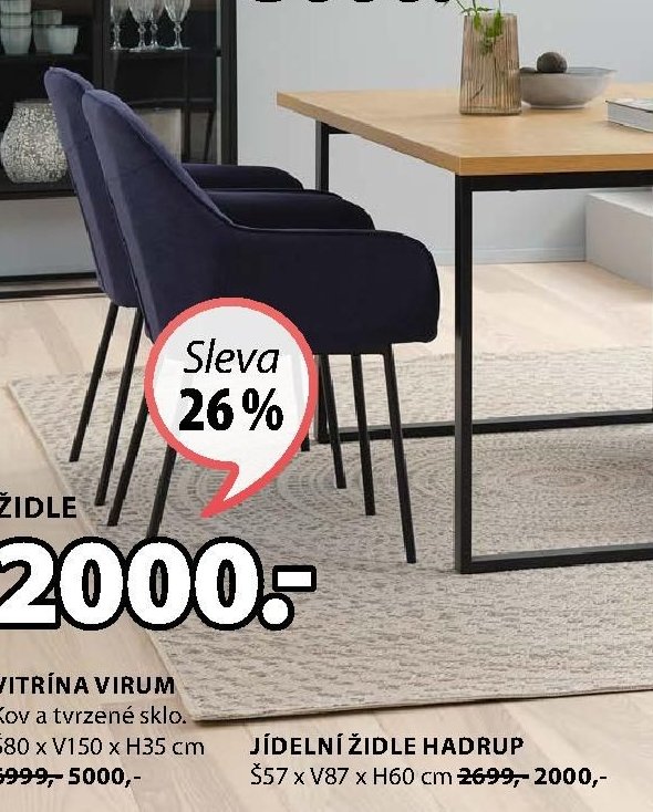 JÍDELNÍ ŽIDLE HADRUP
