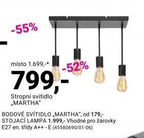 Stropní svítidlo MARTHA