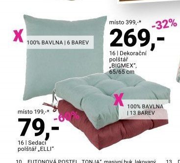 Dekorační polštář BIGMEX