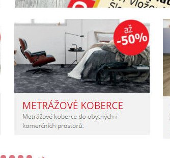 METRÁŽOVÉ KOBERCE