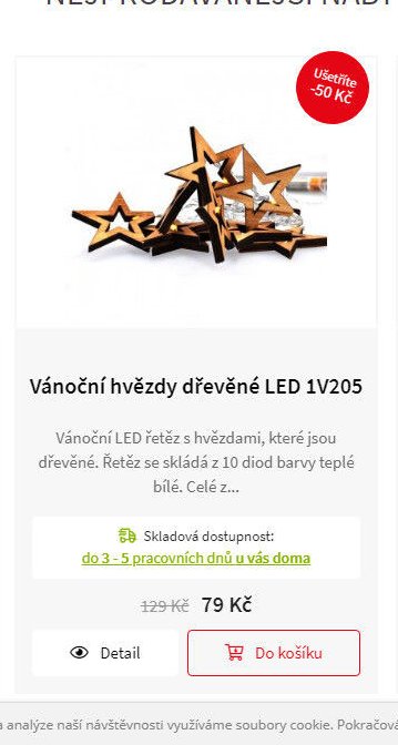 Vánoční hvězdy dřevěné LED 1V205