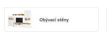 Obývací stěny
