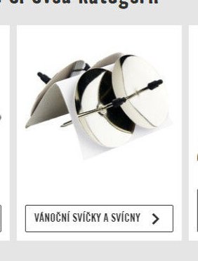 Vánoční svíčky a svícny
