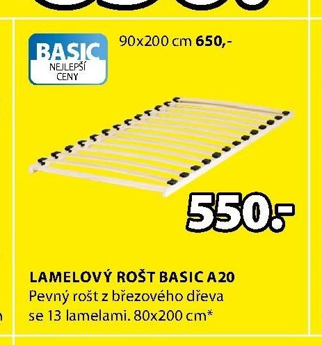 LAMELOVÝ ROŠT BASIC A20