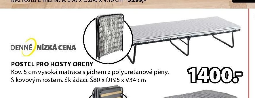 POSTEL PRO HOSTY OREBY