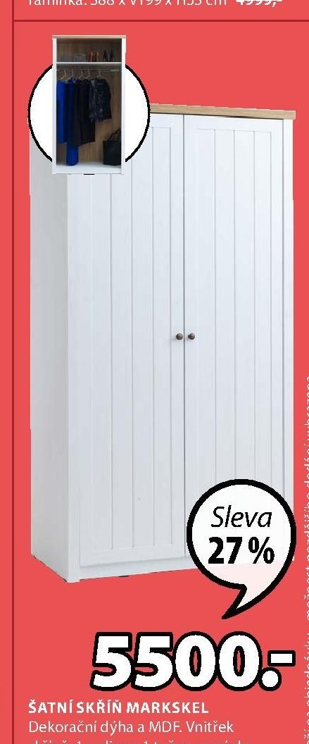 ŠATNÍ SKŘÍŇ MARKSKEL