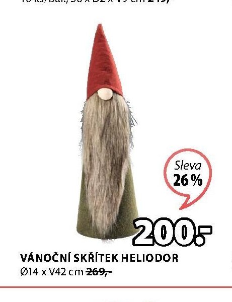 VÁNOČNÍ SKŘÍTEK HELIODOR