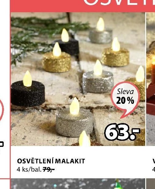 OSVĚTLENÍ MALAKIT