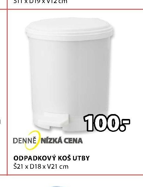 Odpadkový koš UTBY
