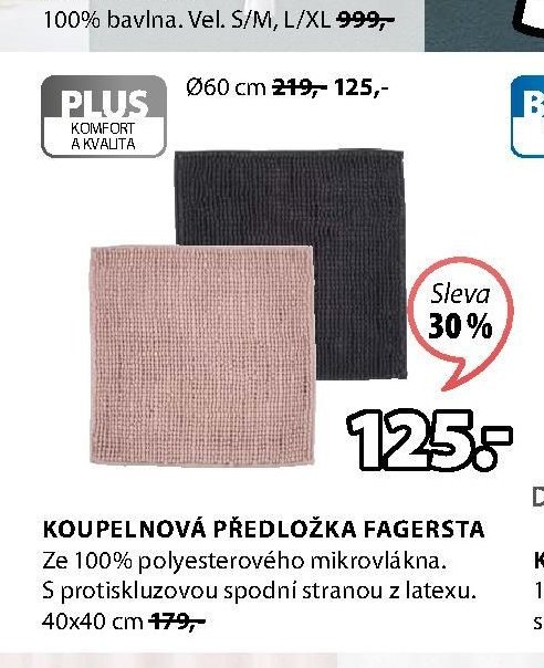 Koupelnová předložka FAGERSTA