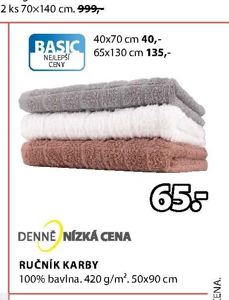 Ručník KARBY